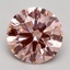 2.50 Ct. Fancy Intense Pink Round Lab Grown Diamond