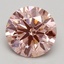 2.60 Ct. Fancy Intense Pink Round Lab Grown Diamond