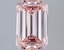 2.89 Ct. Fancy Intense  Pink Emerald Lab Grown Diamond