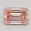 2.75 Ct. Fancy Intense  Pink Emerald Lab Grown Diamond