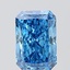 1.60 Ct. Fancy Vivid Blue Radiant Lab Grown Diamond