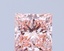 0.78 Ct. Fancy Vivid Pink Princess Lab Grown Diamond