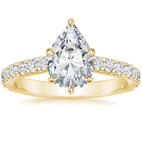 18K Yellow Gold Luxe Sienna Diamond Bridal Set (1 1/8 ct. tw.)