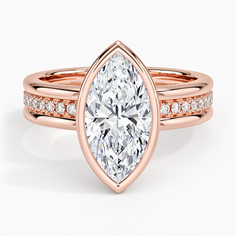 14K Rose Gold Sofia Triple Band Diamond Ring (1/4 ct. tw.)