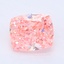 2.33 Ct. Fancy Vivid Pink Cushion Lab Grown Diamond