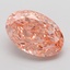 10.06 Ct. Fancy Vivid Pink Oval Lab Grown Diamond