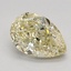1.49 Ct. Fancy Yellow Pear Lab Grown Diamond
