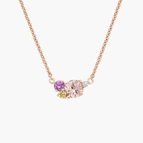 Dahlia Bouquet Pendant
