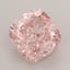 1.56 Ct. Fancy Intense  Pink Cushion Lab Grown Diamond