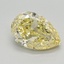 2.03 Ct. Fancy Intense Yellow Pear Lab Grown Diamond