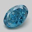 2.08 Ct. Fancy Vivid Blue Oval Lab Grown Diamond