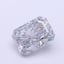 1.02 Ct. Fancy Light Gray Blue Radiant Lab Grown Diamond