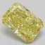 8.09 Ct. Fancy Intense  Yellow Radiant Lab Grown Diamond