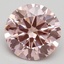 2.12 Ct. Fancy Intense Pink Round Lab Grown Diamond