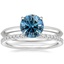 18K White Gold Hazel Ring with Luxe Ballad Diamond Ring (1/4 ct. tw.)