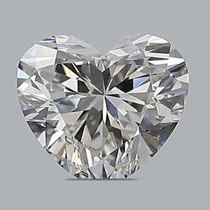 Heart diamond — real photo