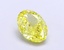 1.03 Ct. Fancy Vivid  Yellow Oval Lab Grown Diamond