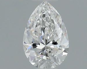 Pear diamond — real photo