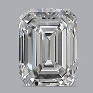 Emerald diamond — real photo