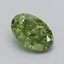 0.51 Ct. Fancy Green Oval Lab Grown Diamond