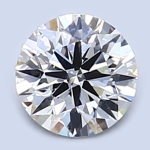 Round diamond — real photo