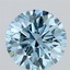 2.74 Ct. Fancy Vivid Blue Round Lab Grown Diamond