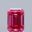 1.22 Ct. Fancy Vivid Pink Emerald Lab Grown Diamond