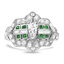 Art Deco Diamond Cocktail Ring