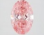2.28 Ct. Fancy Vivid Pink Oval Lab Grown Diamond
