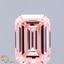 1.57 Ct. Fancy Intense  Pink Emerald Lab Grown Diamond