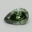 1.00 Ct. Fancy Vivid Pacific Green Pear Lab Grown Diamond