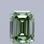 2.05 Ct. Fancy Vivid Green Emerald Lab Grown Diamond