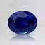 6.6x5.3mm Blue Oval Sapphire