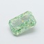 2.01 Ct. Fancy Vivid  Green Radiant Lab Grown Diamond