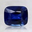 7.6x6.3mm Premium Blue Cushion Sapphire