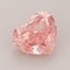 3.15 Ct. Fancy Vivid  Pink Heart Lab Grown Diamond