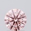 1.03 Ct. Fancy Intense Pink Round Lab Grown Diamond
