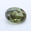 1.28 Ct. Fancy Deep Green Oval Lab Grown Diamond