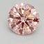 2.77 Ct. Fancy Intense Pink Round Lab Grown Diamond