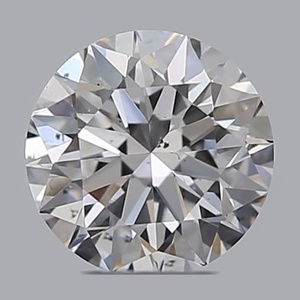 Round diamond — real photo