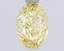 1.08 Ct. Fancy Intense  Yellow Oval Lab Grown Diamond