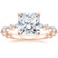 14K Rose Gold Versailles Three-Quarter Coverage Diamond Ring (1/2 ct. tw.), smalltop view