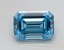 1.51 Ct. Fancy Vivid Blue Emerald Lab Grown Diamond