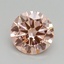 1.82 Ct. Fancy Intense Pink Round Lab Grown Diamond
