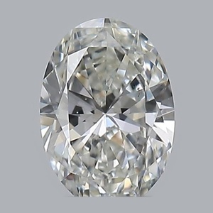 Oval diamond — real photo