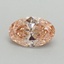 0.71 Ct. Fancy Intense Pink Oval Lab Grown Diamond