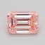 1.05 Ct. Fancy Vivid  Pink Emerald Lab Grown Diamond