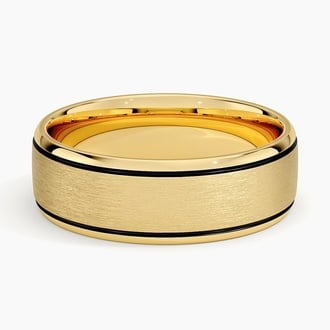 Everett 7mm Wedding Ring in 18K Yellow Gold