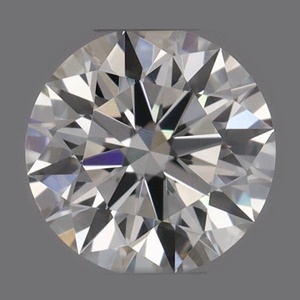Round diamond — real photo