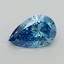 1.55 Ct. Fancy Vivid Blue Pear Lab Grown Diamond